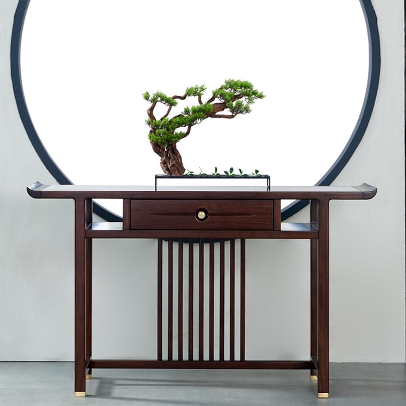 Tavolo della console contemporanea a forma di rettangolo