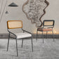Modern Indoor Dining Room Chair Upholstered Armless Side Chair