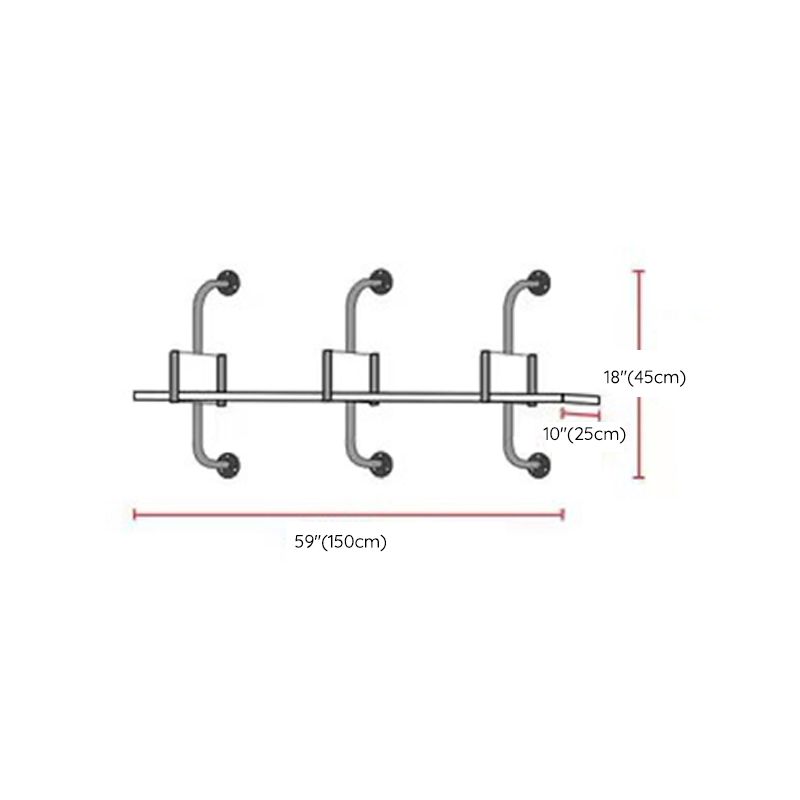 Metal and Wooden Shelf Bookcase Open Wall Mounted Gold Bookshelf for Home Clearhalo 'Bookcases' 'furn' 'furn_bookcases' 'Furniture' 'Office Furniture' 1200x1200_6363041e-09e4-4095-b1c6-9125920d8986