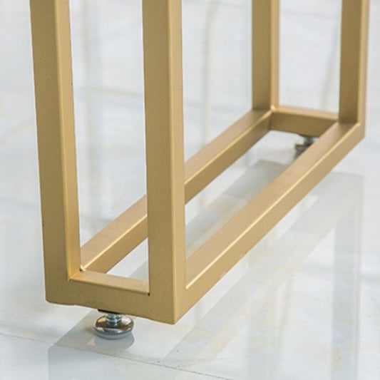 Tavolo da barre fisso in stile glam 1/3 pezzi contropiede rettangolo in legno massiccio