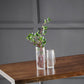 Rechthoekige bartafel van grenenhout met acrylbasis voor woonkamer