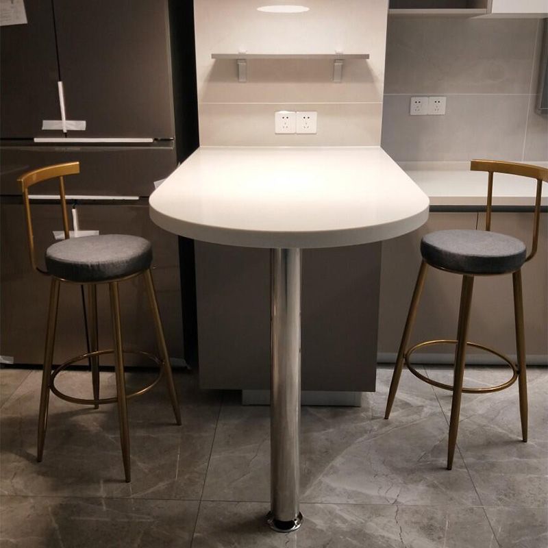 Glam Armless Backrest Counter Stool Iron Kitchen Bar Stool with Cushion and Pedal Clearhalo 'Bar Furniture' 'Bar Stools' 'bar_stools' 'furn' 'furn_bar_stools' 'furniture_bar_stools' 'Kitchen & Dining Furniture' 'kitchen&dining_furn' 'kitchen' 'kitchen_furn' Furniture' 1200x1200_63675a25-f10e-493a-a0bd-9e6b8c498b32