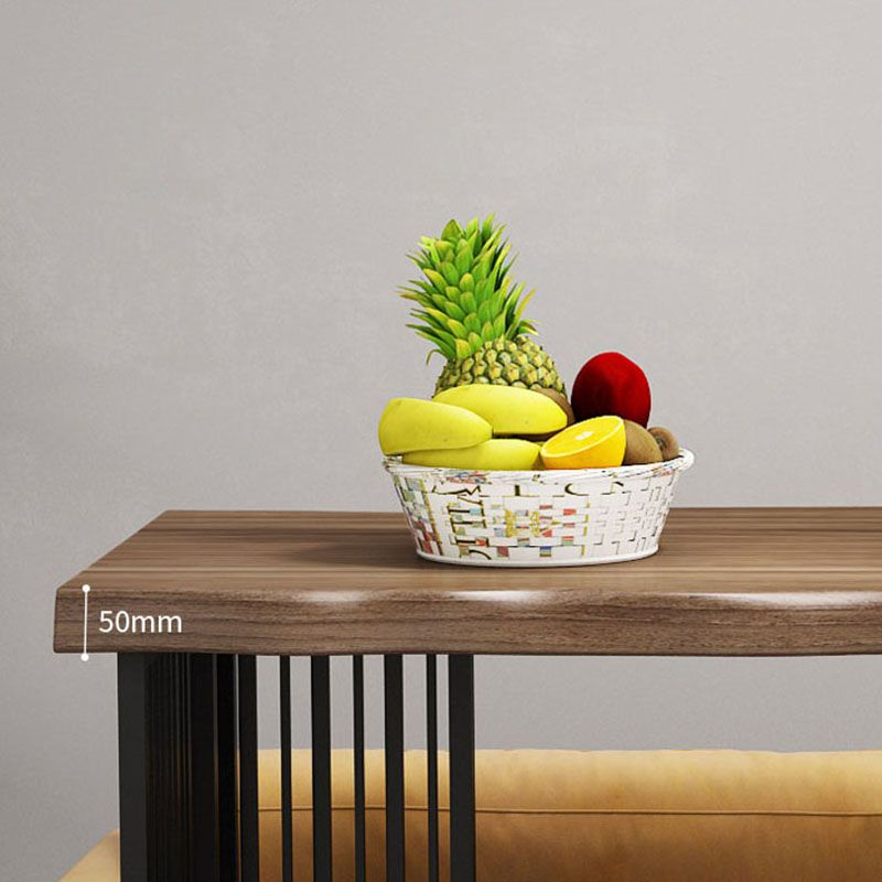 Double Pedestal Modern Hall/Pub Table Specialty Wood Indoor Bistro Bar Table Clearhalo 'Bar Furniture' 'Bar Tables' 'bar_tables' 'furn' 'furn_bar_tables' 'Furniture' 'furniture_bar_tables' 'Kitchen & Dining Furniture' 1200x1200_6367fe4d-1518-43a1-a67d-4281f9f3f47d