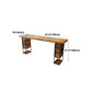 Rectangle Wood Bar Table Contemporary Bar Table with Sled Base Clearhalo 'Bar Furniture' 'Bar Tables' 'bar_tables' 'furn' 'furn_bar_tables' 'Furniture' 'furniture_bar_tables' 'Kitchen & Dining Furniture' 1200x1200_6369e5c7-024c-4692-9452-df17343573ac