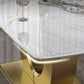 Luxury Sintered Stone Dining Table Rectangle White Table with Metal Pedestal in Gold Clearhalo ' dining_table' 'Dining Tables & Seating' 'Dining Tables' 'furn' 'furn_dining_table' 'Furniture' 'furniture_dining_table' 'Kitchen & Dining Furniture' 'kitchen&dining_furn' 'kitchen' 'kitchen_dining_table' 1200x1200_636b289d-b2e3-4311-87b8-689e6fa8a0de