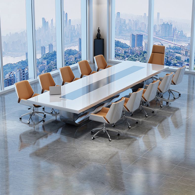 Mid Back Conference Chair Faux Leather Armless Chair for Home Office Clearhalo 'furn' 'furn_office_chair' 'Furniture' 'furniture_office_chair' 'Office Chairs' 'Office Furniture' 'office_chair' 1200x1200_636c7984-23e4-48f3-8479-c982e593a5f4