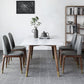 Modern Style Stone Dining Table 4-foot Dining Site Table for Dining Room Clearhalo ' dining_table' 'Dining Tables & Seating' 'Dining Tables' 'furn' 'furn_dining_table' 'Furniture' 'furniture_dining_table' 'Kitchen & Dining Furniture' 'kitchen&dining_furn' 'kitchen' 'kitchen_dining_table' 1200x1200_636da1de-f17a-454f-9e9e-ac9b82984ada