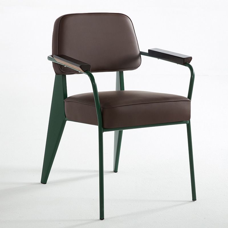 Sedie da pranzo in pelle PU Sedia da pranzo da pranzo in cucina contemporanea