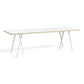 Table à manger industrielle avec table à manger rectangulaire en pin noir pour cuisine