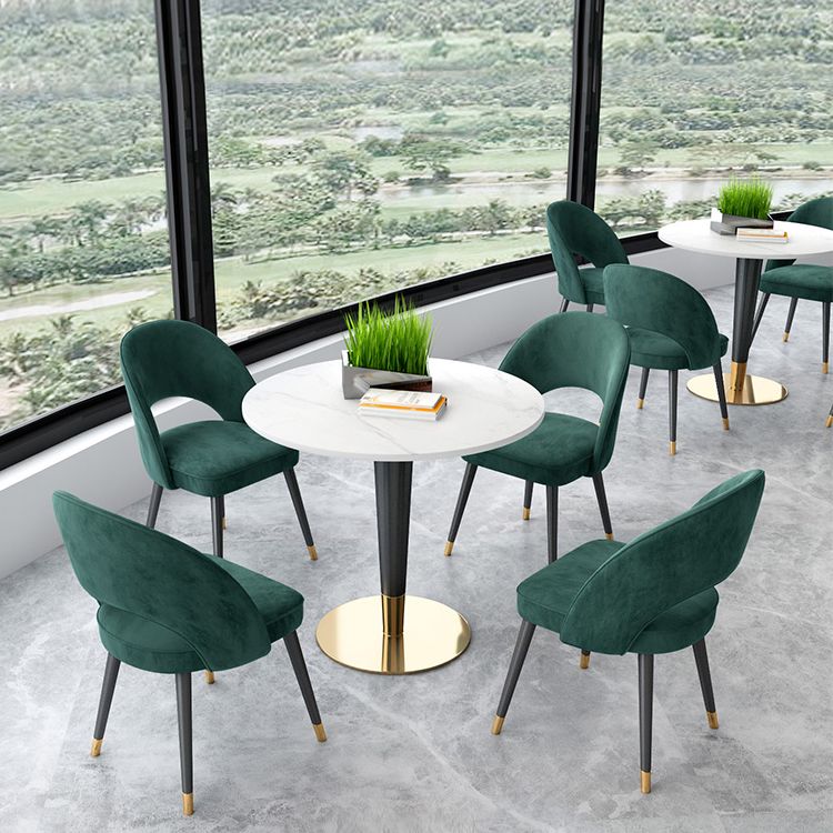 Minimalist Sintered Stone White Dining Table Round Shape Dining Table with Pedestal Base Clearhalo ' dining_table' 'Dining Tables & Seating' 'Dining Tables' 'furn' 'furn_dining_table' 'Furniture' 'furniture_dining_table' 'Kitchen & Dining Furniture' 'kitchen&dining_furn' 'kitchen' 'kitchen_dining_table' 1200x1200_6379b356-426e-4fd6-8658-3ff49f0470cc