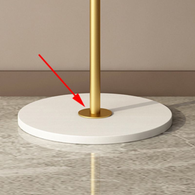 Perchero de metal para el suelo del hogar, minimalista, moderno, con árbol de entrada