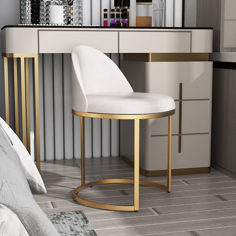 Silla de comedor de comedor de metal Glam Metal silla de comedor sin brazo para uso de restaurantes