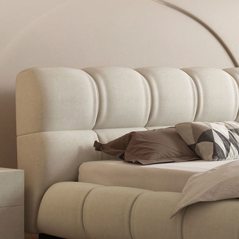 Letto a letto in legno in legno glam Fucice Letto standard con testiera