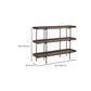 Wooden Standard Bookcase Industrial Open Back Bookshelf with Shelves Clearhalo 'Bookcases' 'furn' 'furn_bookcases' 'Furniture' 'Office Furniture' 1200x1200_63823e38-acfb-4a6b-a67a-6d8c61601644