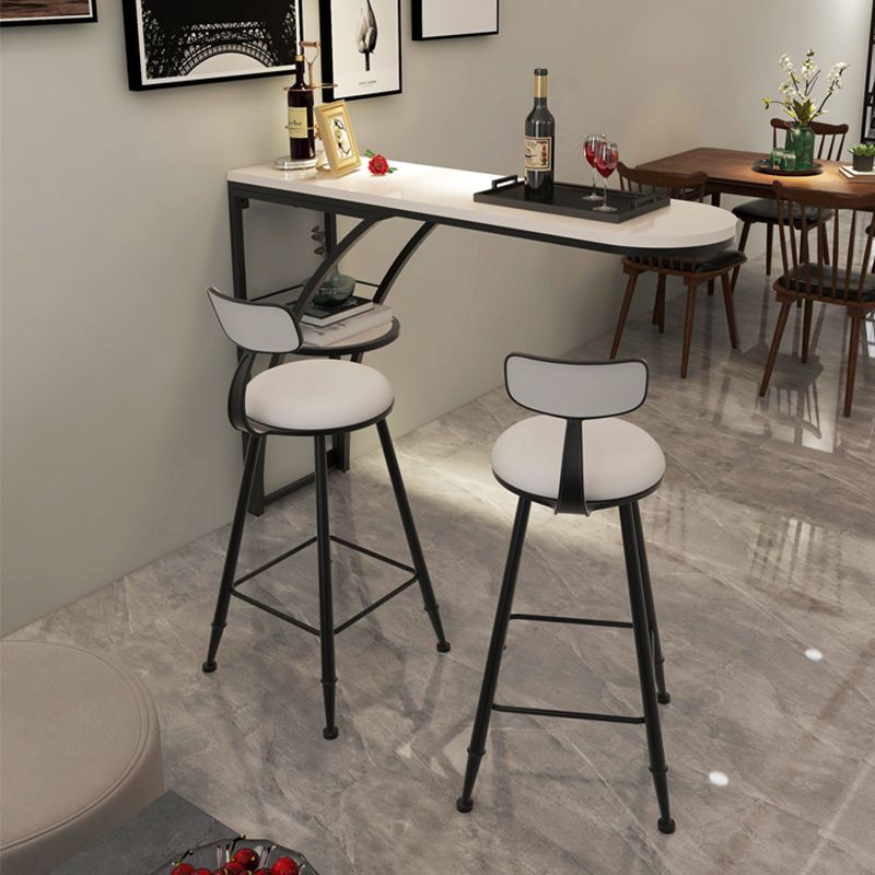 Modern Rectangle Wood Counter Table 1/3 Pieces Bar Table Set for Living Room Clearhalo 'Bar Furniture' 'furn' 'furn_home_bar_bar_sets' 'Furniture' 'Home Bars & Bar Sets' 'home_bar_bar_sets' 'Kitchen & Dining Furniture' 1200x1200_63884d73-f084-4fa1-b1d7-fcf49f700b23