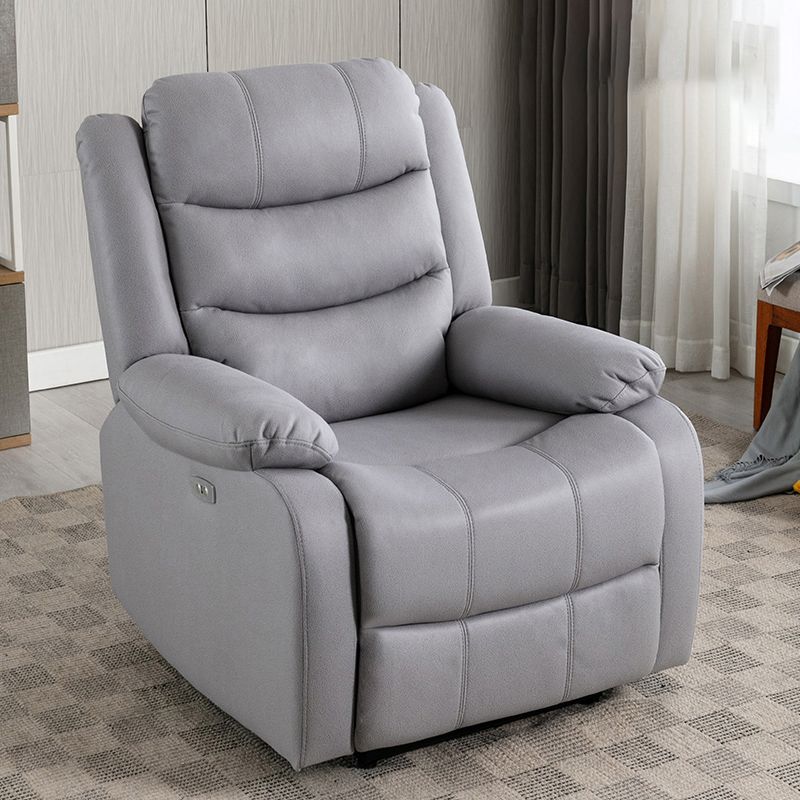 Chaise inclinable à push inclinable inclinable en faux cuir en cuir en cuir en cuir un