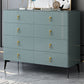 Contemporary 34.65'"/41.73" Tall Wooden Chest, Rectangle Accent Chest with Drawers Clearhalo 'Cabinets & Chests' 'cabinets_chests' 'furn' 'furn_cabinets_chests' 'Furniture' 'Living Room Furniture' 1200x1200_6389a826-1c2b-48de-8d83-d73ace962cee