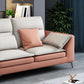 Canapé sectionnel scandinave de 68 po de large, coussin à dossier, 4 oreillers, sectionnel