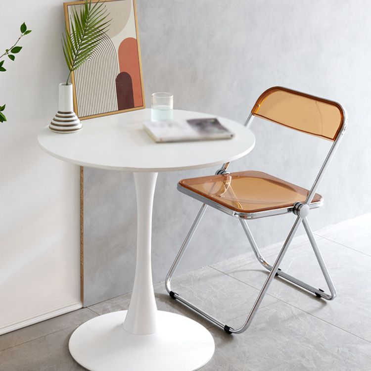 Modern Metal Indoor-Outdoor Chair Armless Open Back Single Dining Side Chair Clearhalo ' kitchen&dining_furn' 'Dining Chairs' 'Dining Tables & Seating' 'dining_chair' 'furn' 'furn_dining_chair' 'Furniture' 'furniture_dining_chair' 'Kitchen & Dining Furniture' 'kitchen' 1200x1200_638aea9f-1fd3-43b3-96af-29fd0f962569