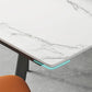 Luxury Sintered Stone Top Table Extendable Rectangle Table with 4 Legs
