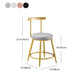Nordic Style Upholstered Fabric Stools Armless Round Barstools for Home Clearhalo 'Bar Furniture' 'Bar Stools' 'bar_stools' 'furn' 'furn_bar_stools' 'Furniture' 'furniture_bar_stools' 'Kitchen & Dining Furniture' 1200x1200_63901473-5c4a-4d03-a30d-08807bf44671