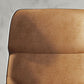 Wingback Home Modern Side Chair Matte Finish Faux Leather Dining Chair