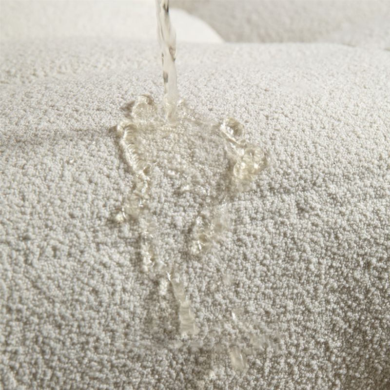 Divano in stoffa agnello/smerigliamento in stile moderno senza bracciolo e senza cuscino