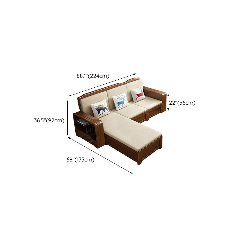 68"W Contemporary Sectional Sofa Fabric Sectional with Bostol Pillows Clearhalo 'furn' 'furn_sectionals' 'Furniture' 'Living Room Furniture' 'Sectionals' 1200x1200_6391603e-8ad5-42f5-82ea-83db9c4d2730