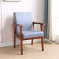 Mid-century Modern Style Fabric Arms Included Accent Armchair
