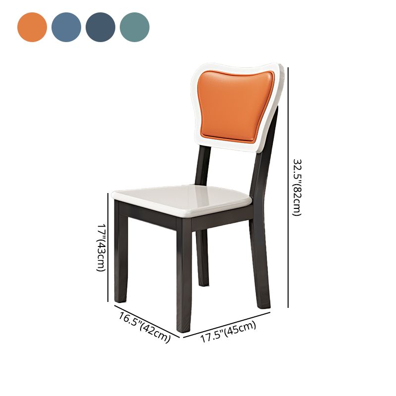 Indoor Scandinavian Side Chair Wood Upholstered Open Back Dining Room Chair Clearhalo ' kitchen&dining_furn' 'Dining Chairs' 'Dining Tables & Seating' 'dining_chair' 'furn' 'furn_dining_chair' 'Furniture' 'furniture_dining_chair' 'Kitchen & Dining Furniture' 'kitchen' 1200x1200_63943672-dc74-4023-b593-9466bdd0a4c8
