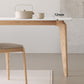 Ensemble de table de rectangle de style moderne 1/3/4