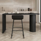 Modern Solid Wood Bar Table Dining Table for Kitchen Living Room