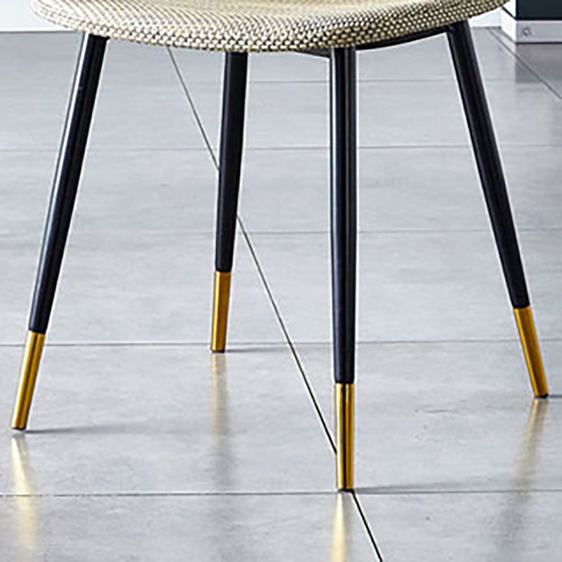 Scandinavian Design Plastic Dining Armless Chairs Solid Back Armless Side Chair Clearhalo ' kitchen&dining_furn' 'Dining Chairs' 'Dining Tables & Seating' 'dining_chair' 'furn' 'furn_dining_chair' 'Furniture' 'furniture_dining_chair' 'Kitchen & Dining Furniture' 'kitchen' 1200x1200_6399b58a-f470-4551-979c-fa4305adec98