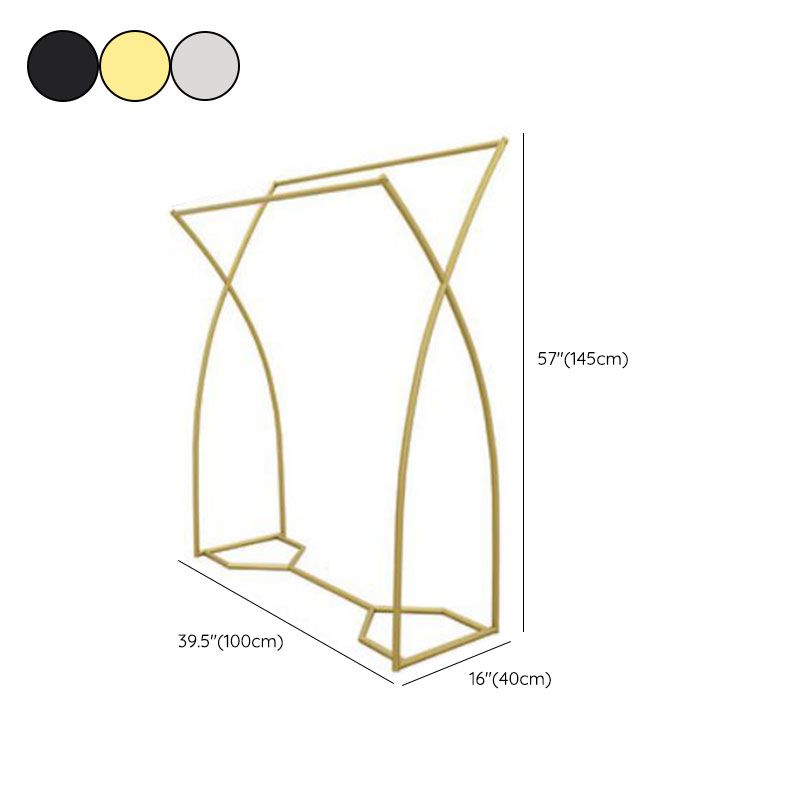 Gorgeous Coat Hanger Stand Solid Color Metal Coat Rack for Living Room Clearhalo 'Entry & Mudroom Furniture' 'furn' 'furn_hall_tree_coat_racks' 'Furniture' 'Hall Trees & Coat Racks' 'hall_tree_coat_racks' 1200x1200_6399f57a-784a-4fbb-acff-7ba4235fffbb