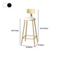 Gold Metal Pub Table Set for Small Places Glam Faux Leather 1/3/5 Pieces Bar Set Clearhalo 'Bar Furniture' 'furn' 'furn_home_bar_bar_sets' 'Furniture' 'Home Bars & Bar Sets' 'home_bar_bar_sets' 'Kitchen & Dining Furniture' 1200x1200_639c077f-829f-4bee-94e1-efce22bfcb87