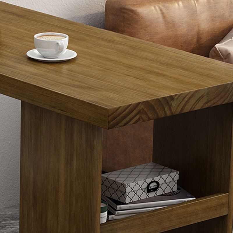 Juego rectangular moderno de 1/2/3 piezas, mesa de bar y taburetes de madera maciza