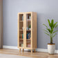 Modern Manufactured Wood Standard Bookcase Natural Vertical Bookcase Clearhalo 'Bookcases' 'furn' 'furn_bookcases' 'Furniture' 'furniture_bookcases' 'kitchen' 'kitchen_bookcases' 'Living Room Furniture' 'Office Furniture' 1200x1200_639d7cee-3a91-44ec-b253-1e8794ed6474