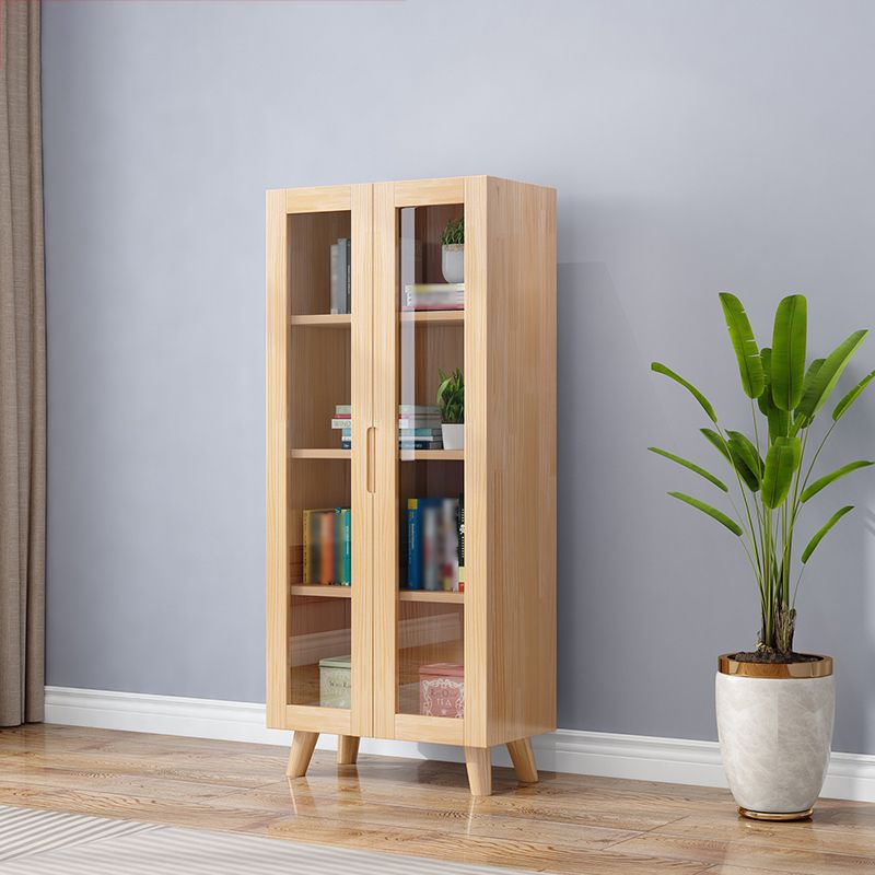 Modern Manufactured Wood Standard Bookcase Natural Vertical Bookcase Clearhalo 'Bookcases' 'furn' 'furn_bookcases' 'Furniture' 'furniture_bookcases' 'kitchen' 'kitchen_bookcases' 'Living Room Furniture' 'Office Furniture' 1200x1200_639d7cee-3a91-44ec-b253-1e8794ed6474