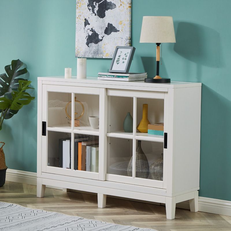 Solid Wood Dining Server Contemporary Buffet Server voor eetkamer