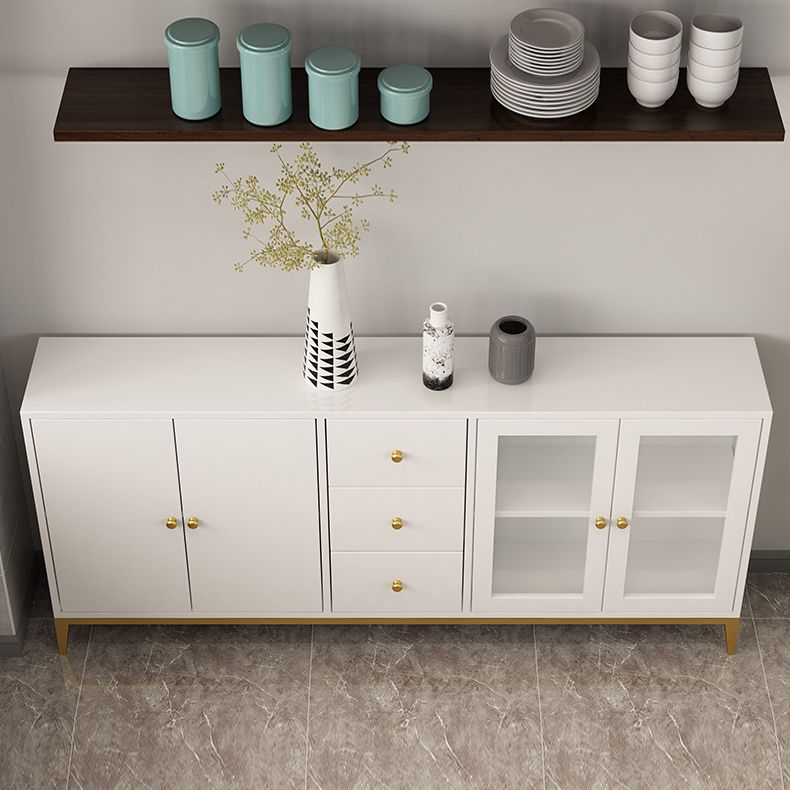 32 "Hサイドボードグラムスタイルリビングルームとキッチン用のサイドボードビュッフェ