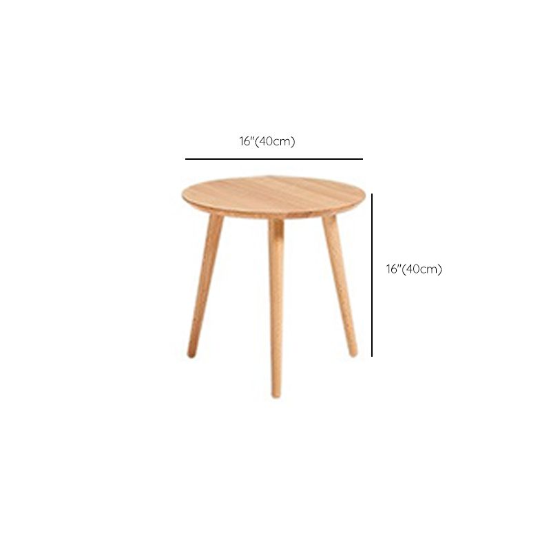 Contemporary Wood 3 Legs Round Living Room Accent Side Table Clearhalo 'Coffee & Accent Tables' 'End & Side Tables' 'end_side_tables' 'furn' 'furn_end_side_tables' 'Furniture' 'Living Room Furniture' 1200x1200_63a12203-887a-464a-9186-80bdc921582b