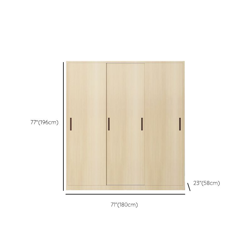 Armadio moderno del guardaroba autoportante Armale in metallo con ripiani e binario