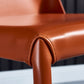 Contemporary Parsons Side Chair Matte Finish Leather Curved Armless Chair for Brasserie Clearhalo ' kitchen&dining_furn' 'Dining Chairs' 'Dining Tables & Seating' 'dining_chair' 'furn' 'furn_dining_chair' 'Furniture' 'furniture_dining_chair' 'Kitchen & Dining Furniture' 'kitchen' 1200x1200_63a39669-024b-44b1-af09-a86e9d8e48a1