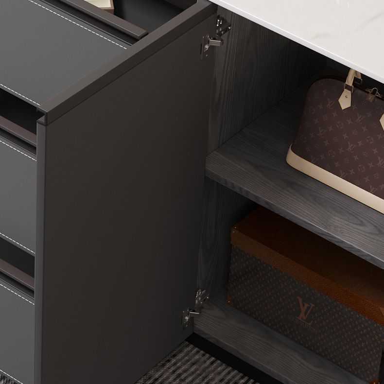 Table de préparation de table de cuisine de salle de cuisine moderne avec tiroir