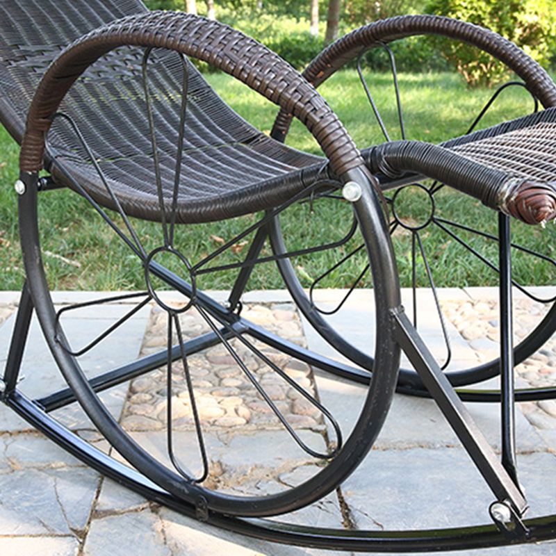 Mid Century Modern Style Rocking Chair Indoor Rattan Rocking Chair Clearhalo 'Chairs & Seating' 'furn' 'furn_rocking_chairs' 'Furniture' 'Living Room Furniture' 'Rocking Chairs' 'rocking_chairs' 1200x1200_63a85b67-8e96-4f6d-b9f1-76660ccec21a