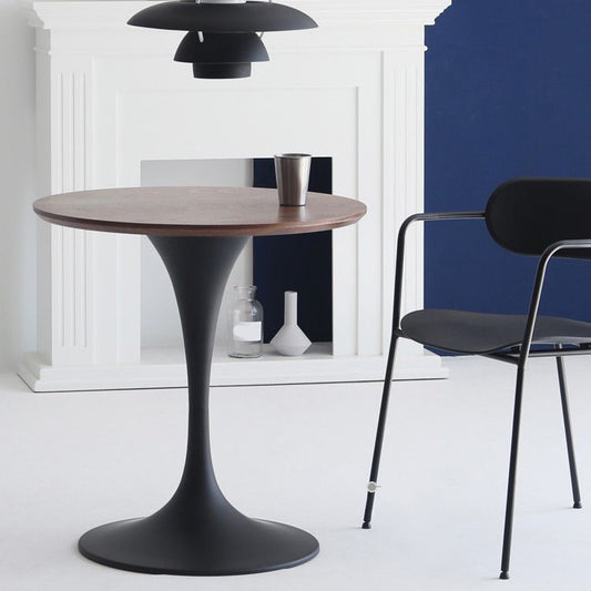 現代的なカジュアルダイニングテーブルラウンドトップディナーテーブルキッチンホーム