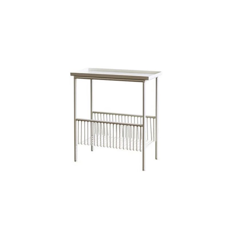Modern Style with Storage Rack White/black Metal Iron Nightstand Clearhalo 'Bedroom Furniture' 'furn' 'furn_night_stand' 'Furniture' 'night_stand' 'Nightstands' 1200x1200_63aaf5d7-4aff-492e-b284-6c30483aa1ba