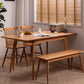Modern Extendable Dining Table Solid Wood Dining Table for Dining Room Clearhalo 'Dining Tables & Seating' 'Dining Tables' 'dining_table' 'furn' 'furn_dining_table' 'Furniture' 'Kitchen & Dining Furniture' 1200x1200_63ab8357-49d9-4e9c-907d-5f88a2196d6c