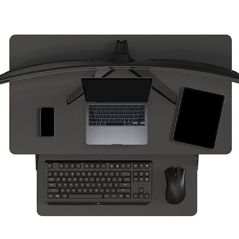 Convertitore per scrivania per uffici per tavolo per laptop moderno con vassoio da tastiera