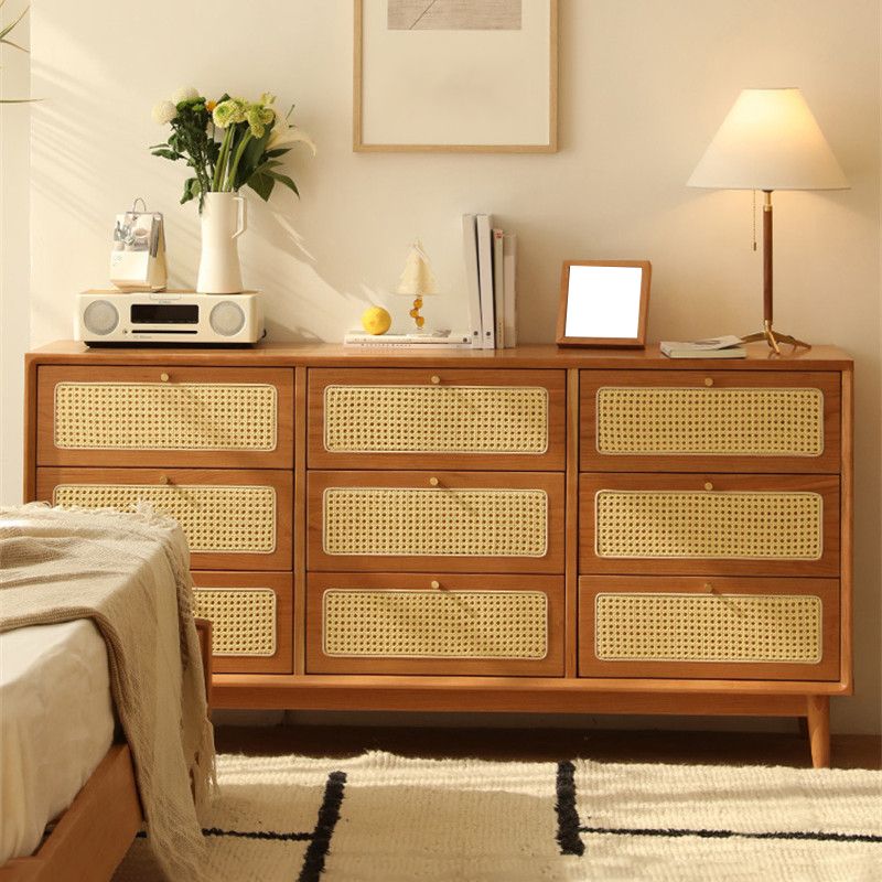 Contemporary Chest Straight Legs with Drawer Knobs Rectangle Accent Chest Clearhalo 'Cabinets & Chests' 'cabinets_chests' 'furn' 'furn_cabinets_chests' 'Furniture' 'Living Room Furniture' 1200x1200_63b187c7-0743-4a6f-8bf2-1418e25fc375